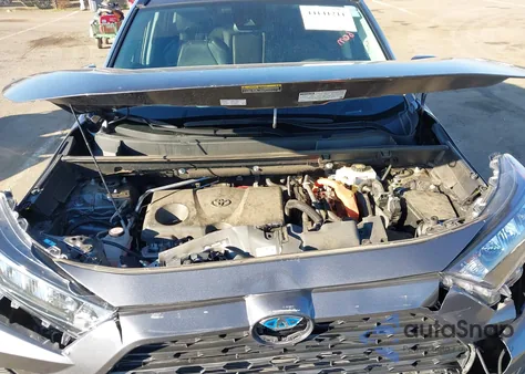 2021 Toyota Rav4 Hybrid Le из США, поврежденный, VIN 4T3MWRFV2MU045191